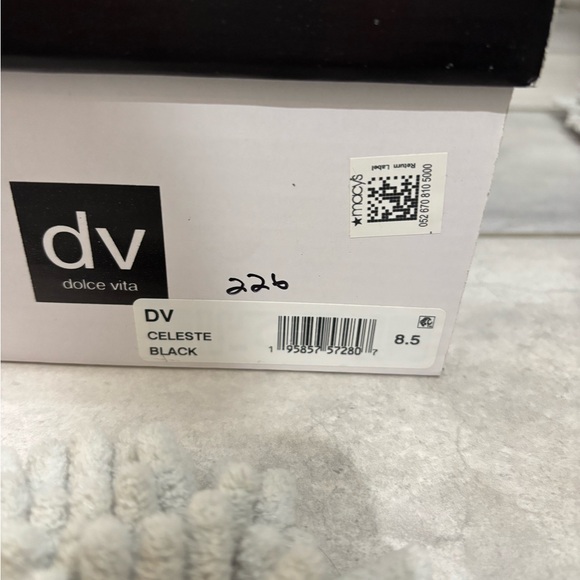 Dolce Vita Black Loafers - Picture 5 of 5